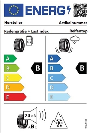 Das Reifen-Label. EU Reifenlabel 2020/740