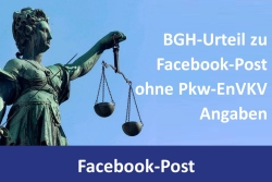 Aus unserer Sicht ein ganz wichtiges, praxisrelevantes Thema, zu dem Sie sich schlau machen sollten: Denn einem Autohändler kostete ein emotionaler Post auf Facebook 4.000 Euro, weil das BGH diese Nachricht als Werbung einstufte. Wir klären Sie darüber auf, worum es geht, was Sie beachten müssen ...und das anhand von konkreten Beispielen mit Bildern.
